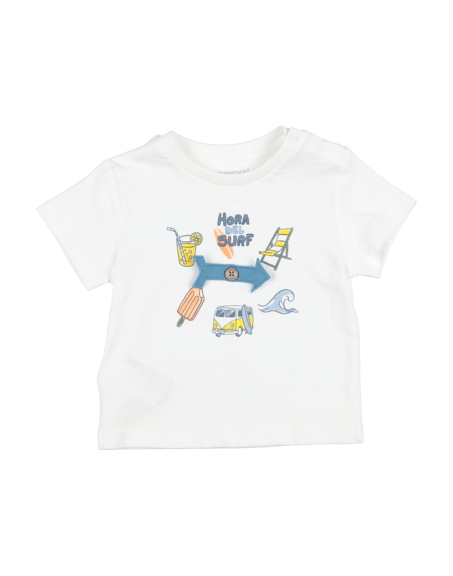 MAYORAL T-shirts Kinder Off white von MAYORAL