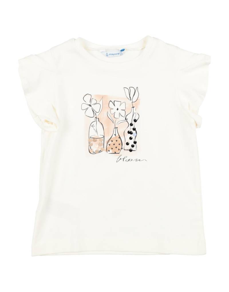 MAYORAL T-shirts Kinder Off white von MAYORAL