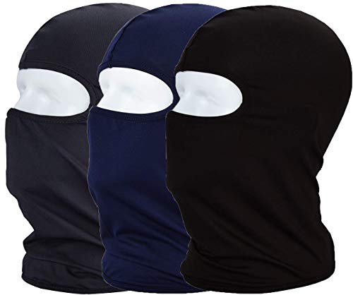 MAYOUTH Sturmhaube Balaclava UV Schutz Gesichtsmasken für Radfahren Outdoor Sports Vollgesichtsmaske Breath, Schwarz + Marineblau + Dunkelgrau, M MAYOUTH Sturmhaube Balaclava UV Schutz Gesichtsmasken für Radfahren Outdoor Sports Vollgesichtsmaske Breath, Schwarz + Marineblau + Dunkelgrau, M von MAYOUTH