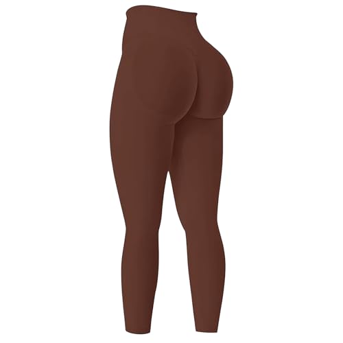 MAYROUND Sport Leggings Damen Hidden Scrunch Gym Leggings High Waist Nahtlose Invisible Sporthose Lang Yoga Hosen von MAYROUND