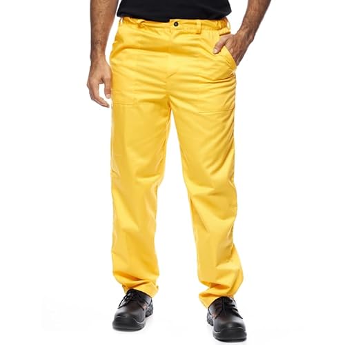 MAZALAT work wear Arbeitshosen männer, Arbeitshose Herren, Klassisches Model Bundhose, Arbeit Hose Cargohose, Arbeitskleidung 64 von MAZALAT work wear