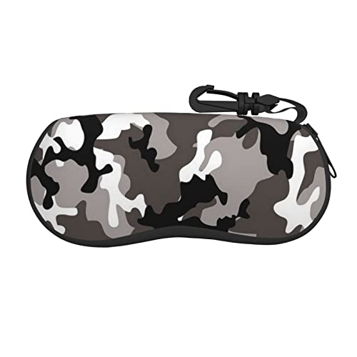 MAZBIT Cool Steampunk Gears Brillenetui, weiches bedrucktes Neopren, leicht, tragbar, mit Reißverschluss, Schwarz Grau Weiß Camo, One size MAZBIT Cool Steampunk Gears Brillenetui, weiches bedrucktes Neopren, leicht, tragbar, mit Reißverschluss, Schwarz Grau Weiß Camo, One size von MAZBIT
