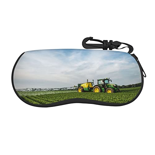 MAZBIT Cool Steampunk Gears Brillenetui, weiches bedrucktes Neopren, leicht, tragbar, mit Reißverschluss, Traktor Farm, One size MAZBIT Cool Steampunk Gears Brillenetui, weiches bedrucktes Neopren, leicht, tragbar, mit Reißverschluss, Traktor Farm, One size von MAZBIT