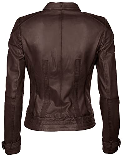 MAZE Damen Lederjacke 31Ryana Dark Brown 3XL von MAZE