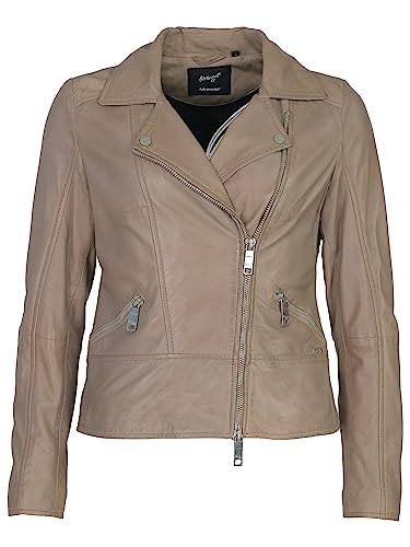 MAZE Damen Lederjacke 4202129 Taupe L von Maze