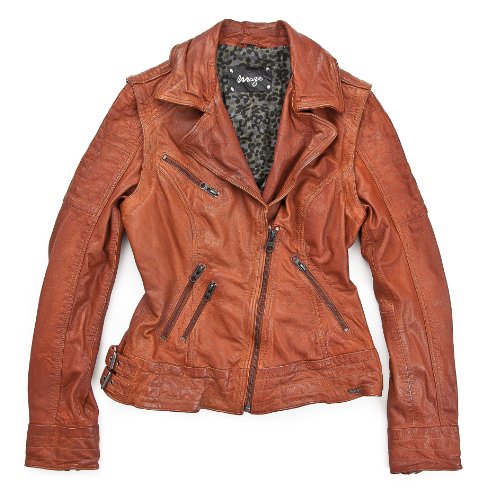 MAZE Damen Lederjacke Colbynord Cognac XXL von Maze
