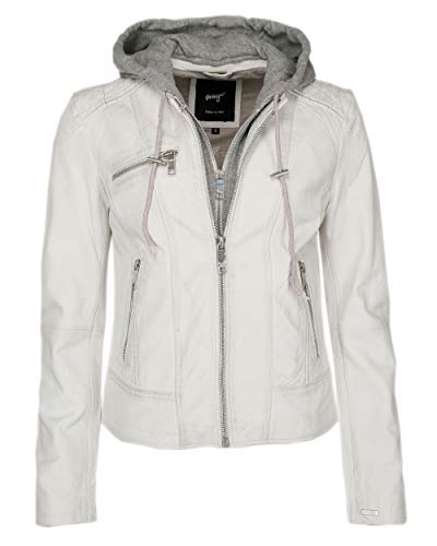 MAZE Damen Lederjacke Mico White XXL von MAZE