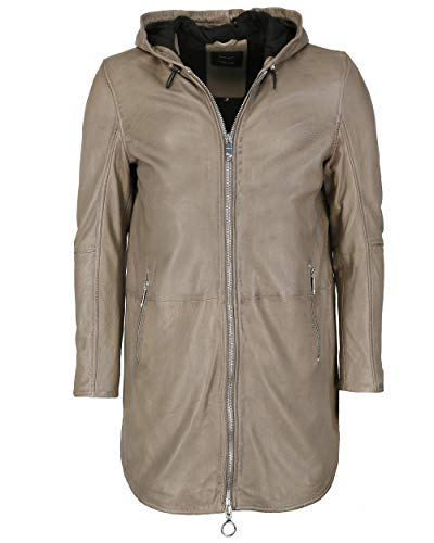 MAZE Damen Ledermantel 42020114 Mud L von MAZE