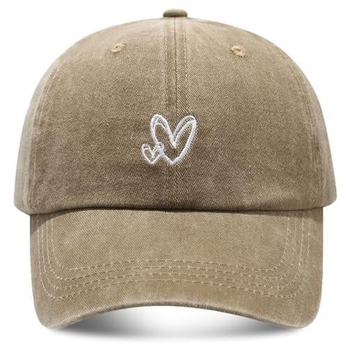 MAZELIKEHOOD Baseballmützen Baumwolle Verstellbare Baseball Cap Damen Männer Sonnenschutz Baseballkappen von MAZELIKEHOOD