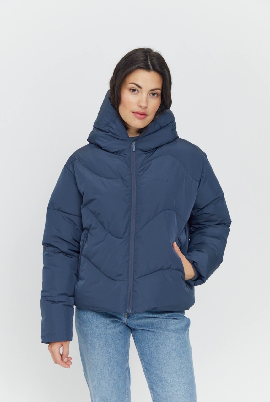 DANA PUFFER JACKET | MAZINE | vegane Daunenjacke | night ... L von MAZINE