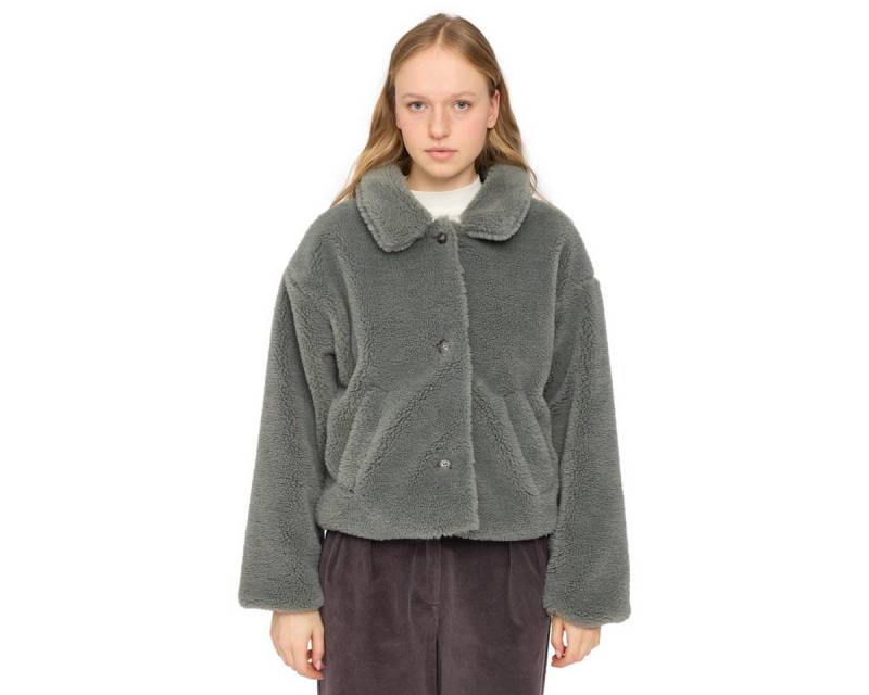 MAZINE Winterjacke Mazine Faux-Fur Button Jacket - Kunstfelljacke von MAZINE