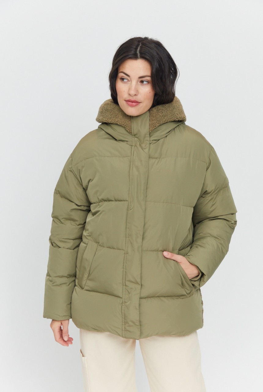 PEYLA PUFFER JACKET | MAZINE | vegane Daunenjacke | moss M von MAZINE