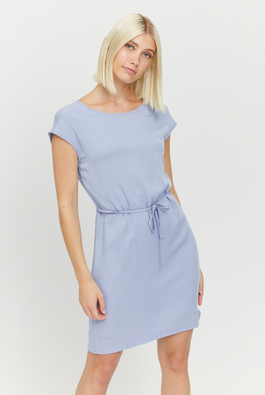 RUTH DRESS | MAZINE | veganes Kleid | blue lilac XS von MAZINE