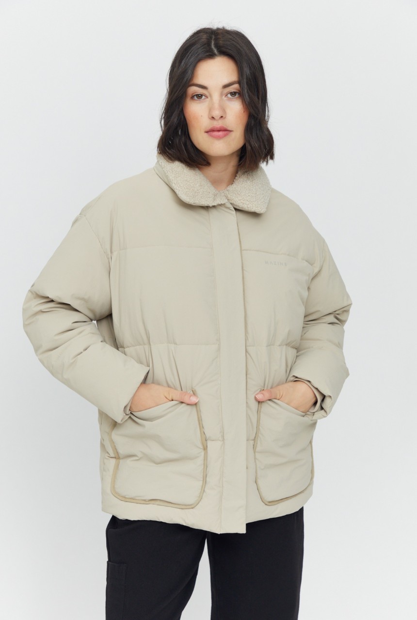 TWIG PUFFER JACKET | MAZINE | vegane Daunenjacke | light ... L von MAZINE