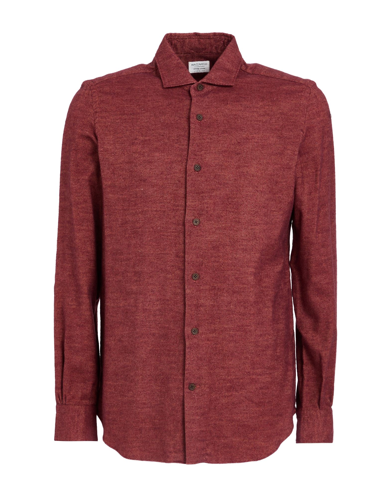 MAZZARELLI Hemd Herren Bordeaux von MAZZARELLI