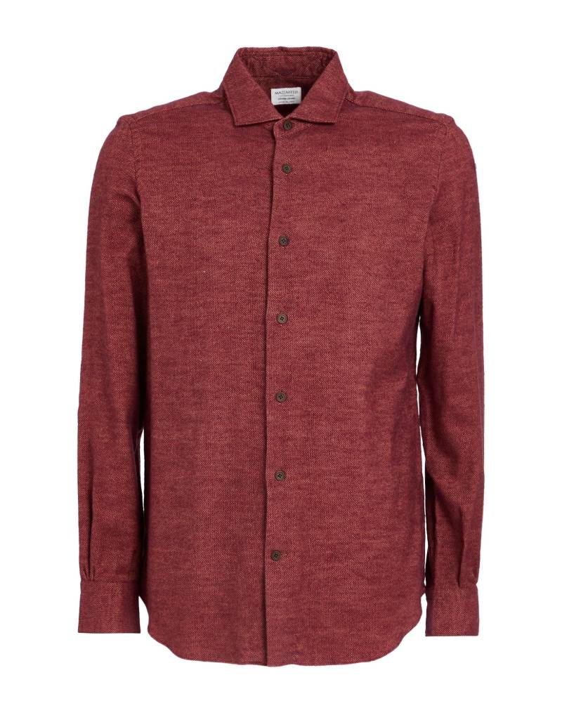 MAZZARELLI Hemd Herren Bordeaux MAZZARELLI Hemd Herren Bordeaux von MAZZARELLI