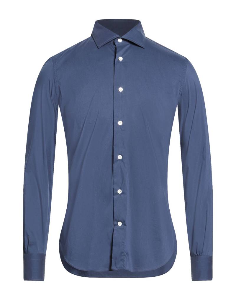 MAZZARELLI Hemd Herren Marineblau von MAZZARELLI