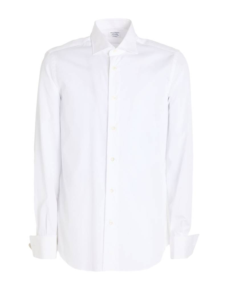 MAZZARELLI Hemd Herren Weiß von MAZZARELLI