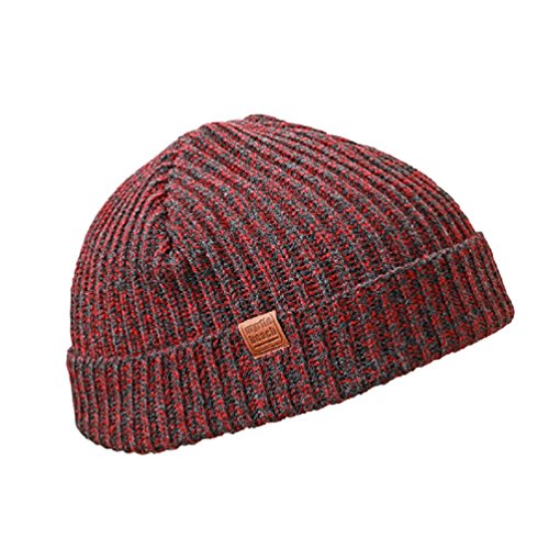 MB Fischkutter Beanie Urban Beanie Hat in 4 warmen Farben (Rot) von notrash2003 von noTrash2003