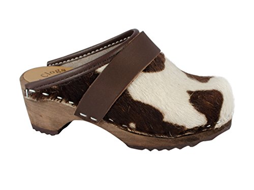 MB Clogs Original Schwedenclogs Holzclogs Kuhhaarclogs Kinderclogs Weiss braun MB Clogs Original Schwedenclogs Holzclogs Kuhhaarclogs Kinderclogs Weiss braun von MB Clogs