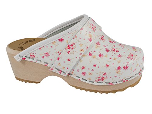MB Clogs Original Schwedenclogs Kinderclogs Mini Summer Flower von MB Clogs