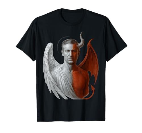 Herren Engel und Teufel Mann T-Shirt Herren Engel und Teufel Mann T-Shirt von MB-T