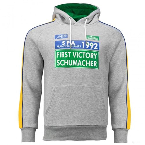 MBA Sport Michael Schumacher Kapuzenpullover Erster GP Sieg 1992, Large MBA Sport Michael Schumacher Kapuzenpullover Erster GP Sieg 1992, Large von MBA Sport