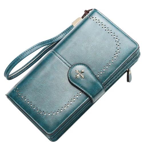 MBACODAI Baellerry Neue Frauen Lange Brieftaschen Große Kapazität Handtaschen Handy Tasche Weibliche Brieftasche Karte Halter Multifunktionale Uhrarmband-geldbörse (Color : 2) von MBACODAI