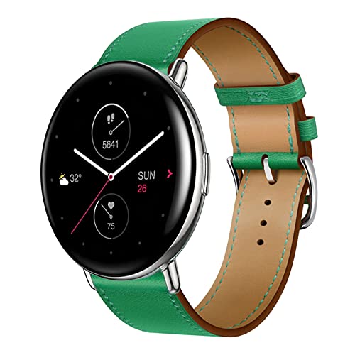 Armband für Amazfit Zepp E Square Band, Weich PU Leder Keine Lücke Armbänder mit Amazfit Zepp E Square Uhrenarmbänder Loop für Herren Damen Lederarmband mit Amazfit Zepp E Square (Z,Zepp E Square) von MBAFIT