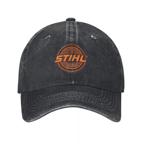 MBDXIOQW Outdoor Visier Hut Unisex Stihls Unisex Stil Baseballkappe Elektrowerkzeug Distressed Denim Hüte Kappe Mode Outdoor Laufen Golf Verstellbare Snapback Cap Personalisierte Geschenke von MBDXIOQW