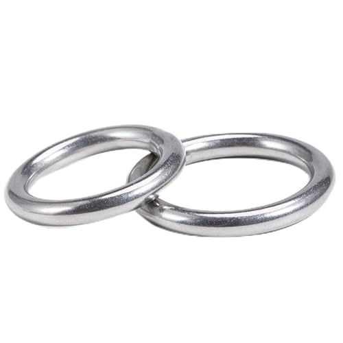 MBHHU Metallgeschweißter O-Ring, nahtloser Ring aus Edelstahl, kreisförmiger, 304 metallgeschweißte runde Ringe, geeignet for Camping(Wd:16mm,ID:150mm) von MBHHU