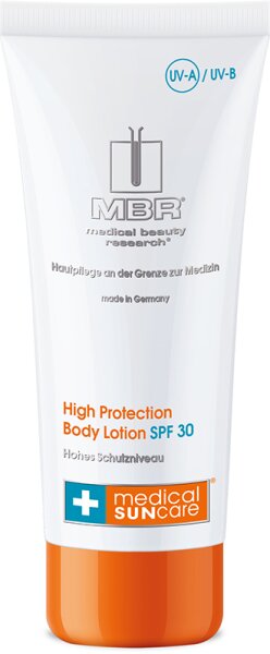 MBR Medical Sun Care High Protection Body Lotion SPF 30 200 ml von MBR