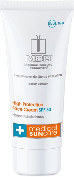 MBR Medical Sun Care High Protection Face Cream SPF 30 50 ml von MBR
