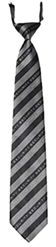 SECURITY Krawatte schwarz vorgebunden Gummizug mit eingewebtem Schriftzug von MBS-FIRE von MBS-FIRE - Brandschutzfachhandel
