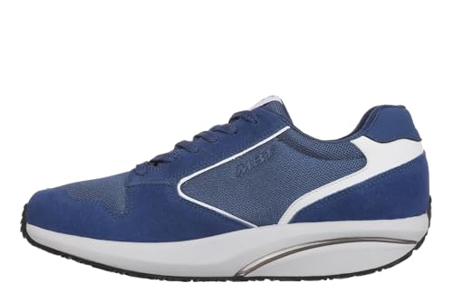 MBT-1997 Classic II Casual Sneakers für Damen. Anatomische und Bequeme Sportschuhe. Physiologisches Schuhwerk für Komfort und Stabilität mit gebogener Sohle. Sneakers mit Schnürung. Farbe Blau von MBT