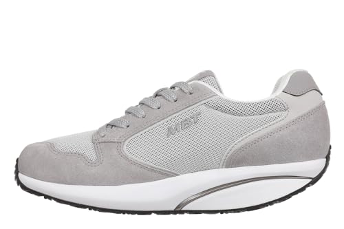 MBT-1997 Classic II Casual Sneakers für Herren. Anatomische und Bequeme Sportschuhe. Physiologisches Schuhwerk für Komfort und Stabilität mit gebogener Sohle. Sneakers mit Schnürung. Farbe Grau von MBT