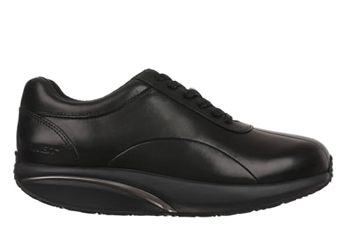MBT Anka Herren-Schuhe für den Alltag, anatomisch geformt und bequem. Physiologisches Schuhwerk Stabilität mit Wippensohle. Lässige Lederschuhe. Schwarze MBT Anka Herren-Schuhe für den Alltag, anatomisch geformt und bequem. Physiologisches Schuhwerk Stabilität mit Wippensohle. Lässige Lederschuhe. Schwarze von MBT