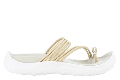 MBT CHO. ANATOMISCHE Damensandalen mit ergonomischem Design und hervorragender Dämpfung. Sohle mit verbessertem Grip und verstellbarer Schnalle. Komfort und Stil. Farbe Gold von MBT