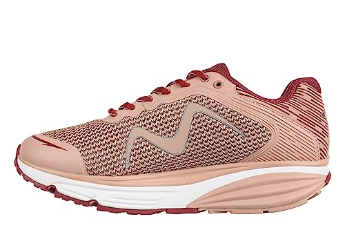 MBT Damen Sneaker Colorado X W,lose Einlage,Level 2 - Wippeffekt: Mittel,Schnuerschuhe,straßenschuhe,Low-tie,Beige (Nude),39.5 EU / 5.5 UK von MBT