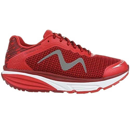 MBT Damen Outdoor Schuhe Colorado X W,Dynamic Sport,Trainingsschuhe,Nordic,Walking,Laufschuhe,Freizeitschuhe,schnürschuhe,Women's,Rot (RED),40, 6 von MBT