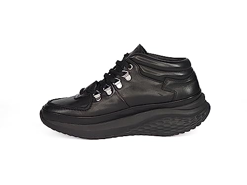 MBT Damen Sneaker ELBA W,lose Einlage,Level 3-Wippeffekt: Hoch,schnürer,Halbschuhe,Freizeitschuhe,Schnuerschuhe,Schnuerer,Schwarz (Black),42 EU / 8 UK von MBT