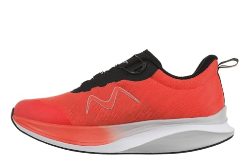 MBT GALADO Sportschuhe für Damen. Anatomische und Bequeme Laufschuhe. Physiologisches Schuhwerk für Komfort und Stabilität mit gebogener Sohle. Lauf-Sneakers. Farbe Orange von MBT