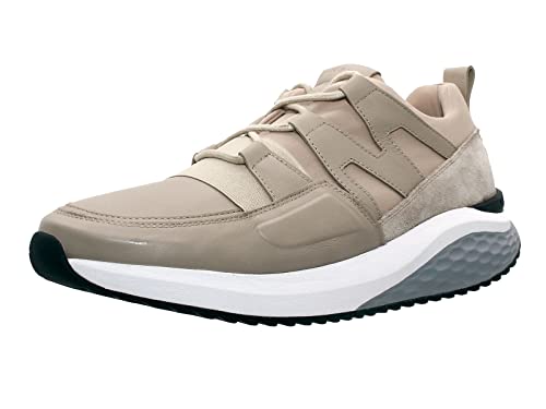 MBT Herren Funktionsschuhe FANO M, Männer Schnürschuhe,Milano Soles LEV.3,abrollschuhe,Gesundheitsschuhe,Freizeitschuhe,lace-up,Braun (Cream),44 EU / 10 UK von MBT