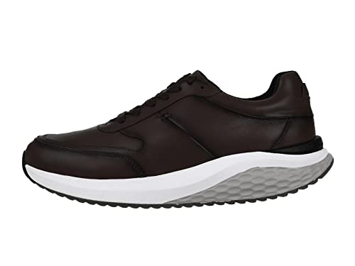 MBT Herren Funktionsschuhe Porto II M, Männer Schnürschuhe,Milano Soles LEV.3,Schnuerung,lace-up,Shoes,Low-tie,rundsohle,Schwarz (Black/White),42 EU / 8 UK von MBT