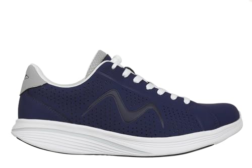 MBT Herren Low-Top Sneaker M800 M, Männer Halbschuhe,lose Einlage,Moderat,Sportschuhe,Freizeitschuhe,Turnschuhe,Laufschuhe,Navy (12L),44 EU / 9 UK von MBT