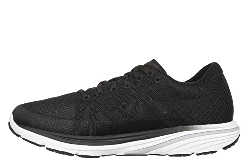 MBT Herren Sneaker Speed 1000-3 LACE UP M, Männer Schnürschuhe,Level 1,Freizeitschuhe,Schnuerschuhe,Schnuerer,straßenschuhe,Schwarz (Black),44.5 EU / 9.5 UK von MBT