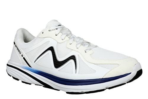 MBT Herren Sneaker Speed 3 M, Männer Schnürhalbschuhe,Activate Level 1,Freizeitschuhe,Schnuerschuhe,Schnuerer,Schnuerung,Weiß (White),42.5 EU, 8 von MBT