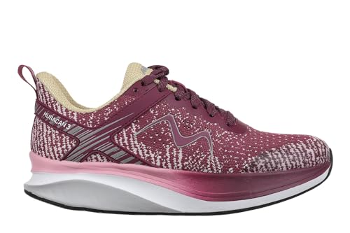 MBT Huracan 3 LACE UP Sportschuhe für Damen. Anatomische und Bequeme Laufschuhe. Physiologisches Schuhwerk für Komfort und Stabilität mit gebogener Sohle. Lauf-Sneakers. Farbe Lila von MBT