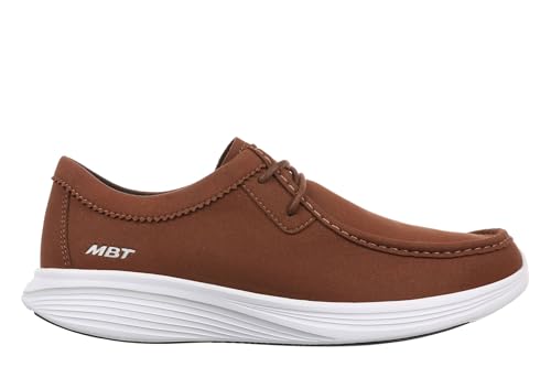 MBT M3100 Freizeitschuhe für Herren im modernen Stil. Design aus synthetischem Wildleder mit Schnürsenkeln für perfekten Sitz. Physiologisch Bequeme und stabile Schuhe mit Wippsohle. von MBT