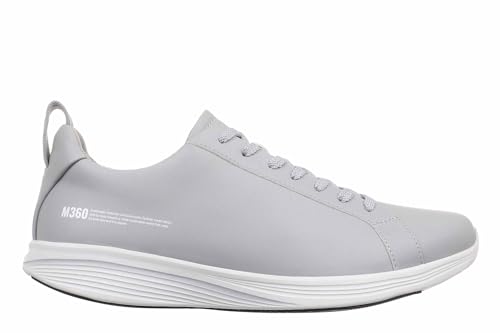 MBT M360 E2 Herren-Sportschuhe im modernen Stil. Anatomische und Bequeme Wanderschuhe. Physiologischer Schuh für Komfort und Stabilität mit Wippsohle. Farbe: Grau von MBT